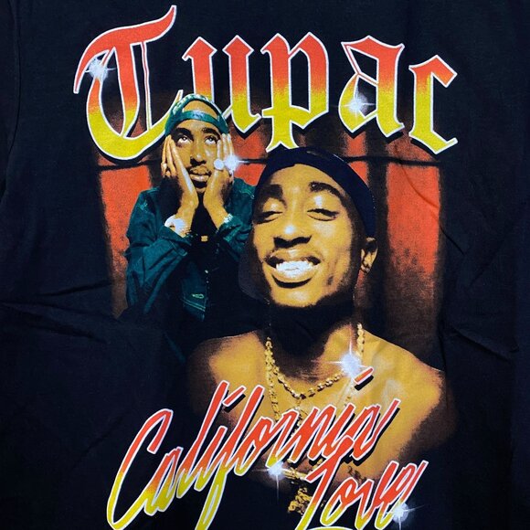 Tupac California Love Hip-Hop T-Shirt Small - Picture 2 of 4